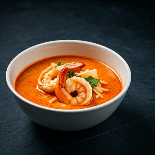 Rich and creamy curry with bamboo shoots, fresh basil, and coconut milk